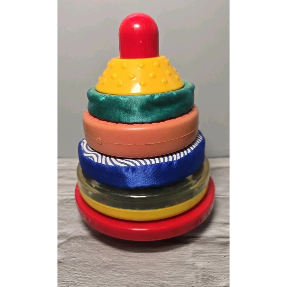 Discovery Toys Stacki & Learn  Children's Toy Variety If Colors, Textures,...